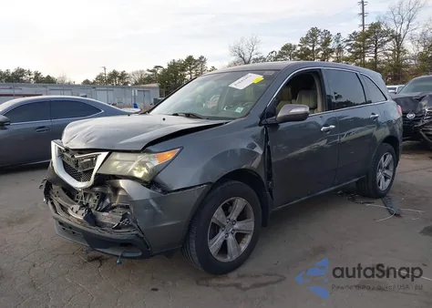 2011 Acura Mdx Technology Package z USA, uszkodzony, nr VIN 2HNYD2H47BH540335